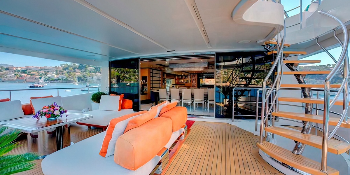 Аренда мега яхты Benetti Crystal 140 - Nela во Франции